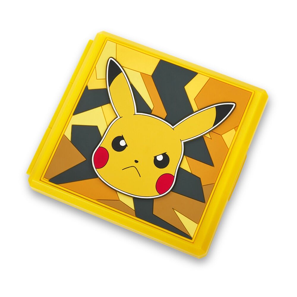 PowerA Nintendo Switch Game Card Case Camo Pikachu Stores 12 Cards Multi