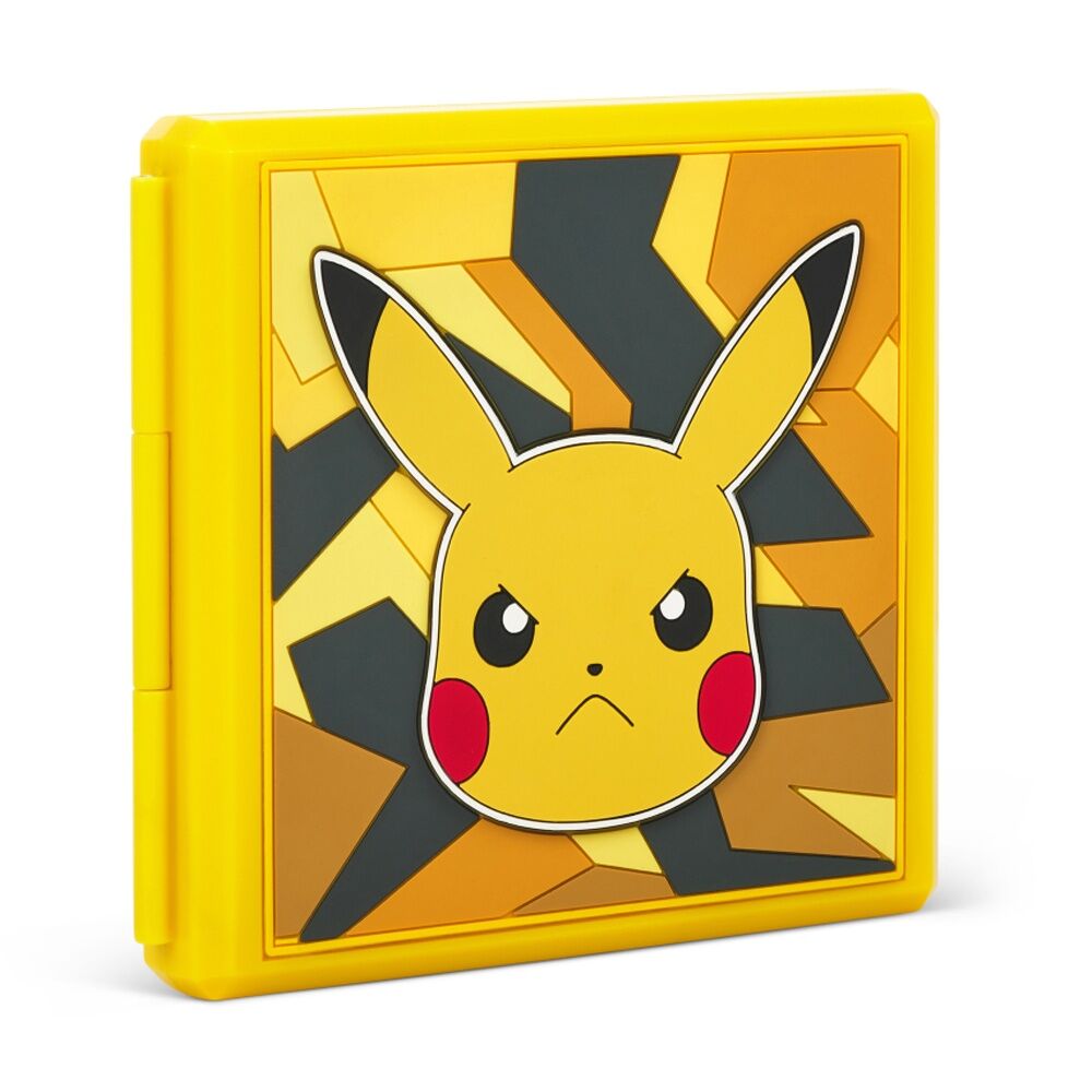 PowerA Nintendo Switch Game Card Case Camo Pikachu Stores 12 Cards Multi