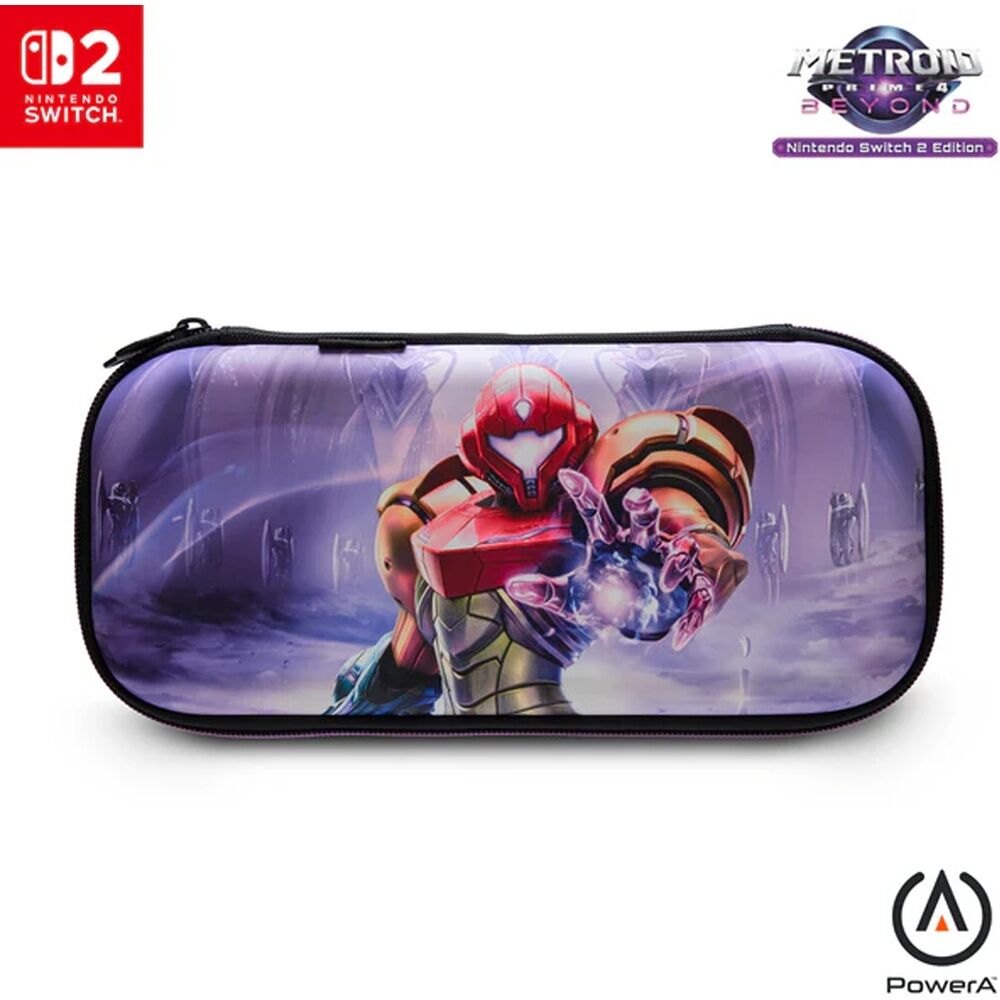 PowerA Nintendo Switch 2 Slim Case Metroid Prime 4 Protects Console Multi
