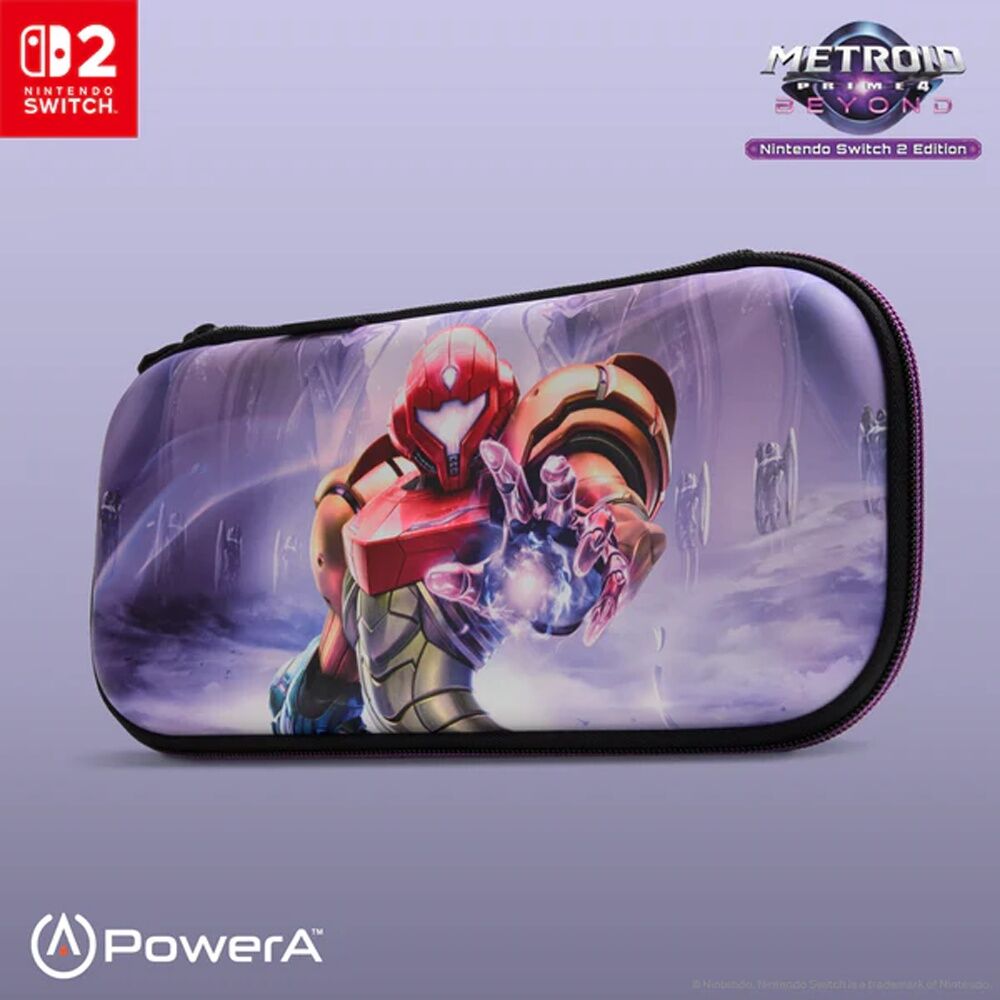 PowerA Nintendo Switch 2 Slim Case Metroid Prime 4 Protects Console Multi