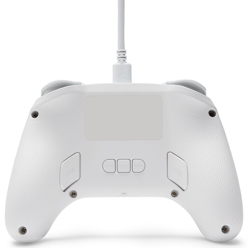 PowerA Nintendo Switch 2 Advantage Wired Controller Lumectra White 3.5mm Jack