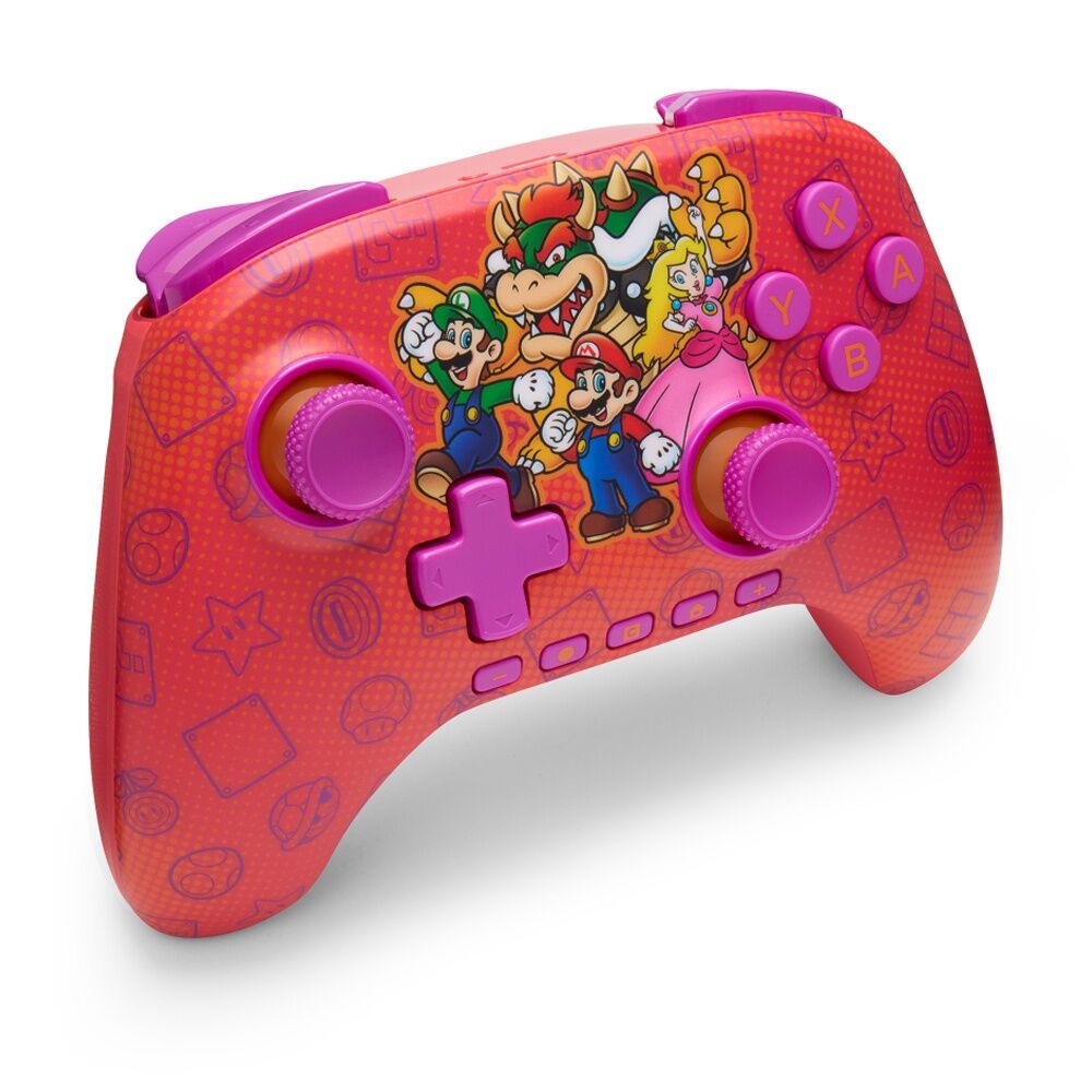 PowerA Nintendo Switch 2 Advantage Bluetooth Wireless Controller Super Mario Bro