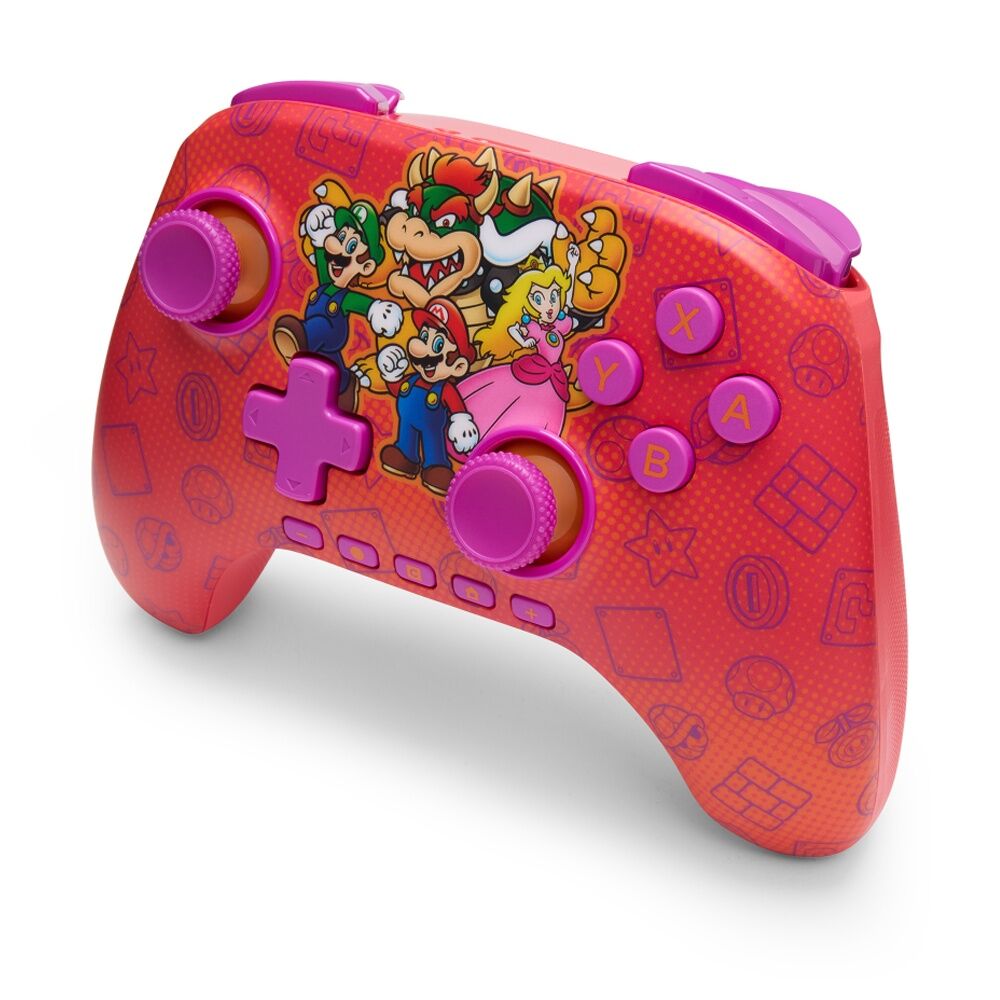 PowerA Nintendo Switch 2 Advantage Bluetooth Wireless Controller Super Mario Bro