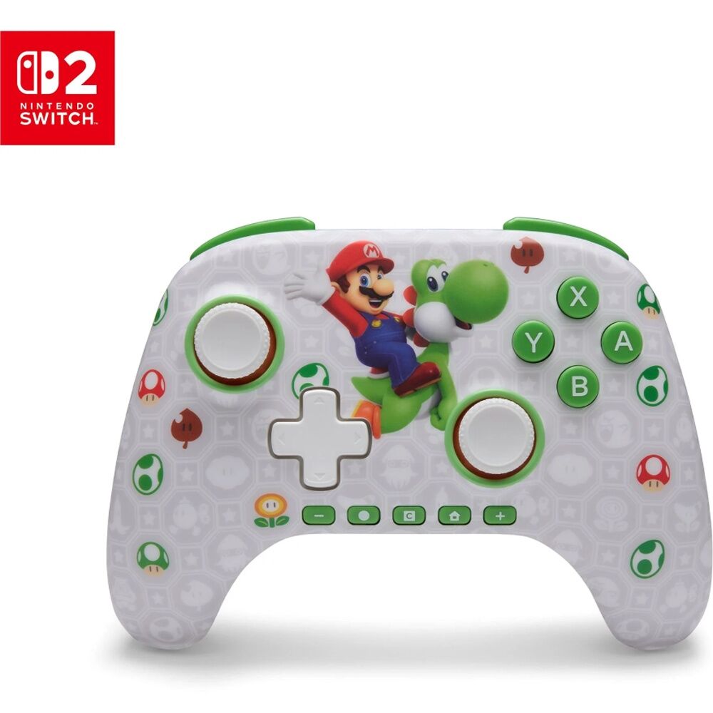 PowerA Nintendo Switch 2 Advantage Bluetooth Wireless Controller Mario & Yoshi