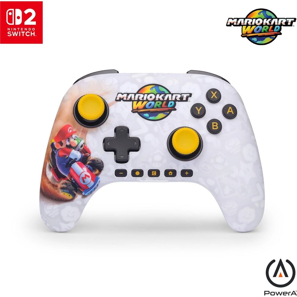 PowerA Nintendo Switch 2 Advantage Bluetooth Wireless Controller Mario Kart