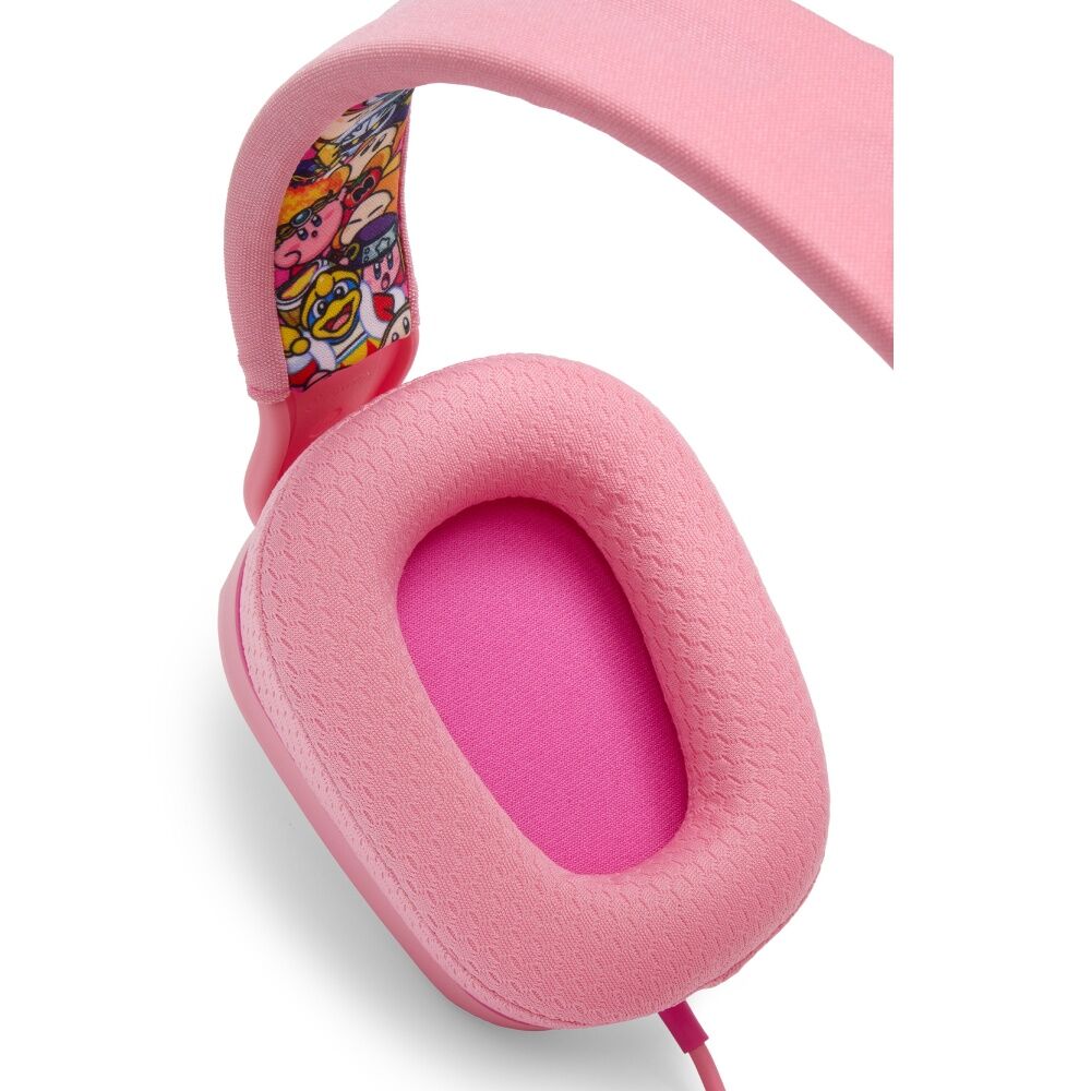 PowerA Nintendo Switch Wired Headset Kirby Mouth Adjustable Mic 3.5mm Jack