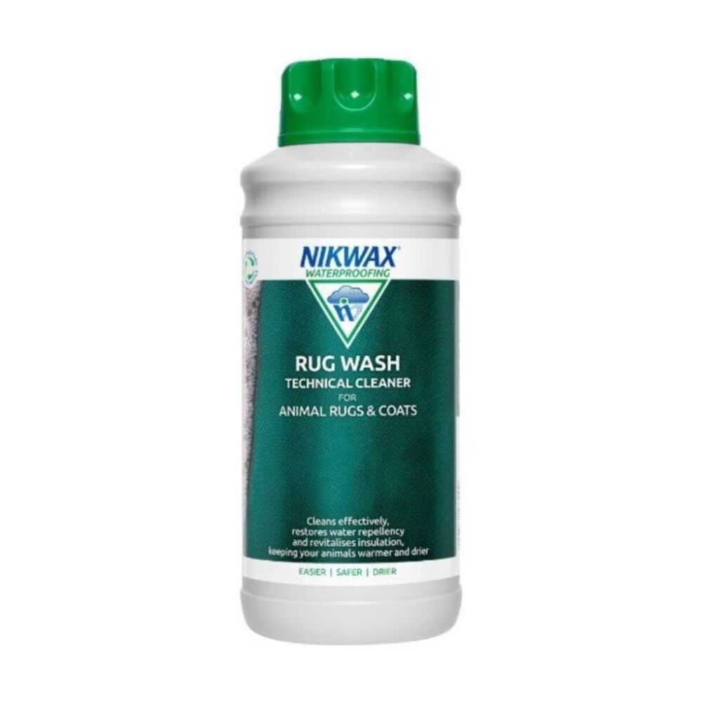 Nikwax Rug Wash Natural Soap Cleaner/Waterproofing For Animal Rugs & Coats 1L