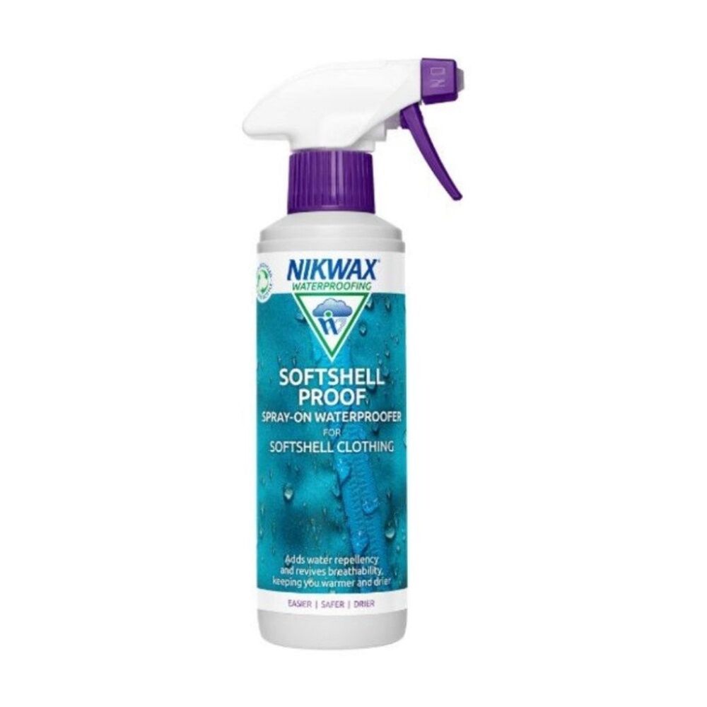 Nikwax SoftShell Proof Spray-On Waterproofing For Soft Shell Clothing 300ml