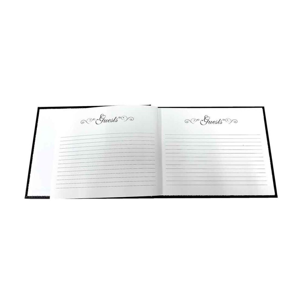 2PK LDM Guest Book Happy 16th Birthday Plain Pages 27x19cm