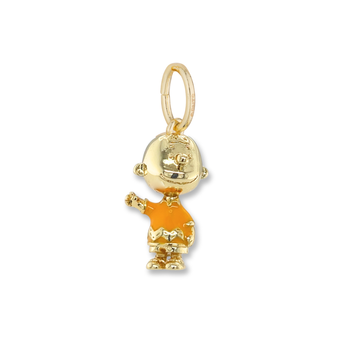 Couture Kingdom Peanuts Gold Accessory Snoopy Bracelet & Charm