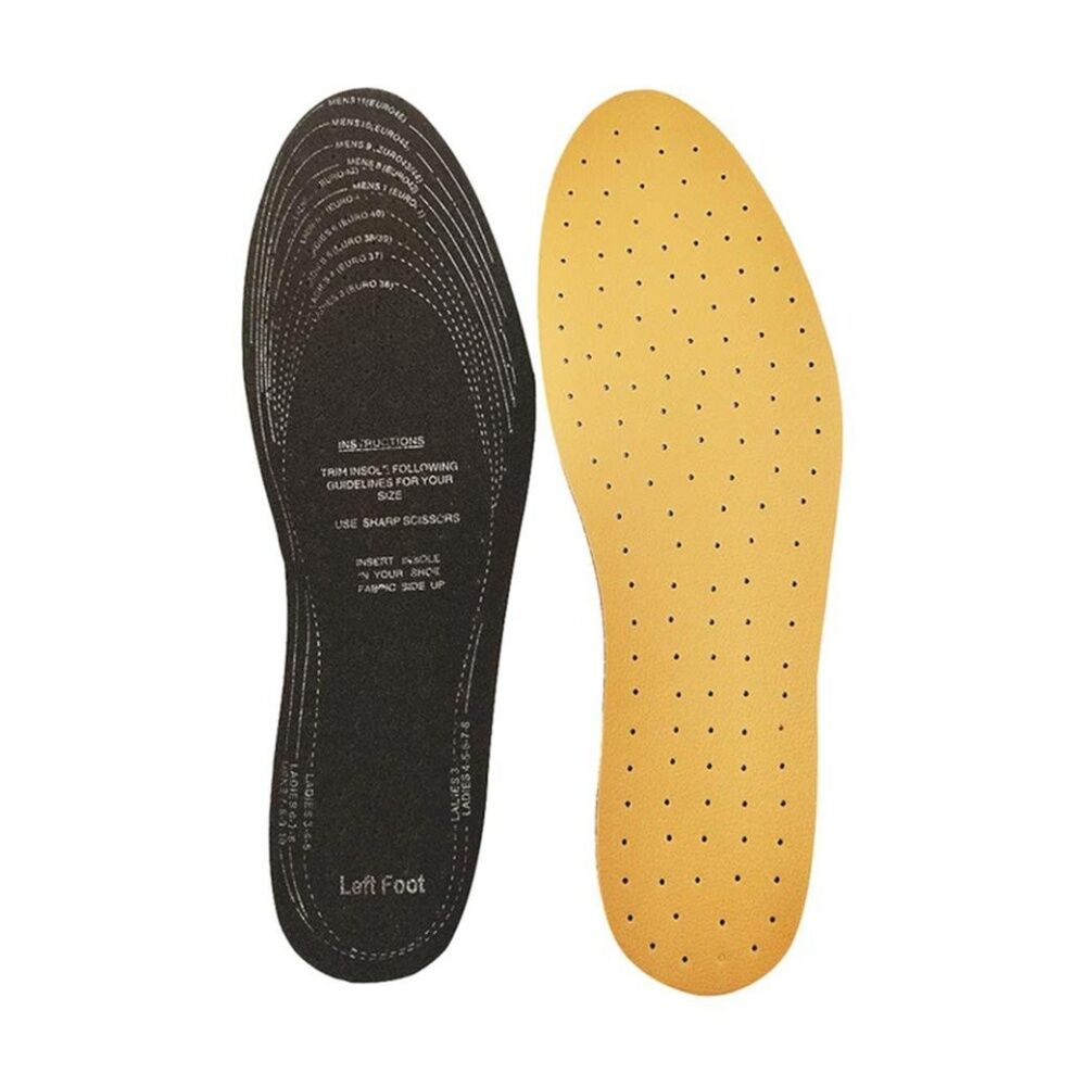12PK Stepz Leather Synth Insoles Pair Size 5-10 Women's Shoes