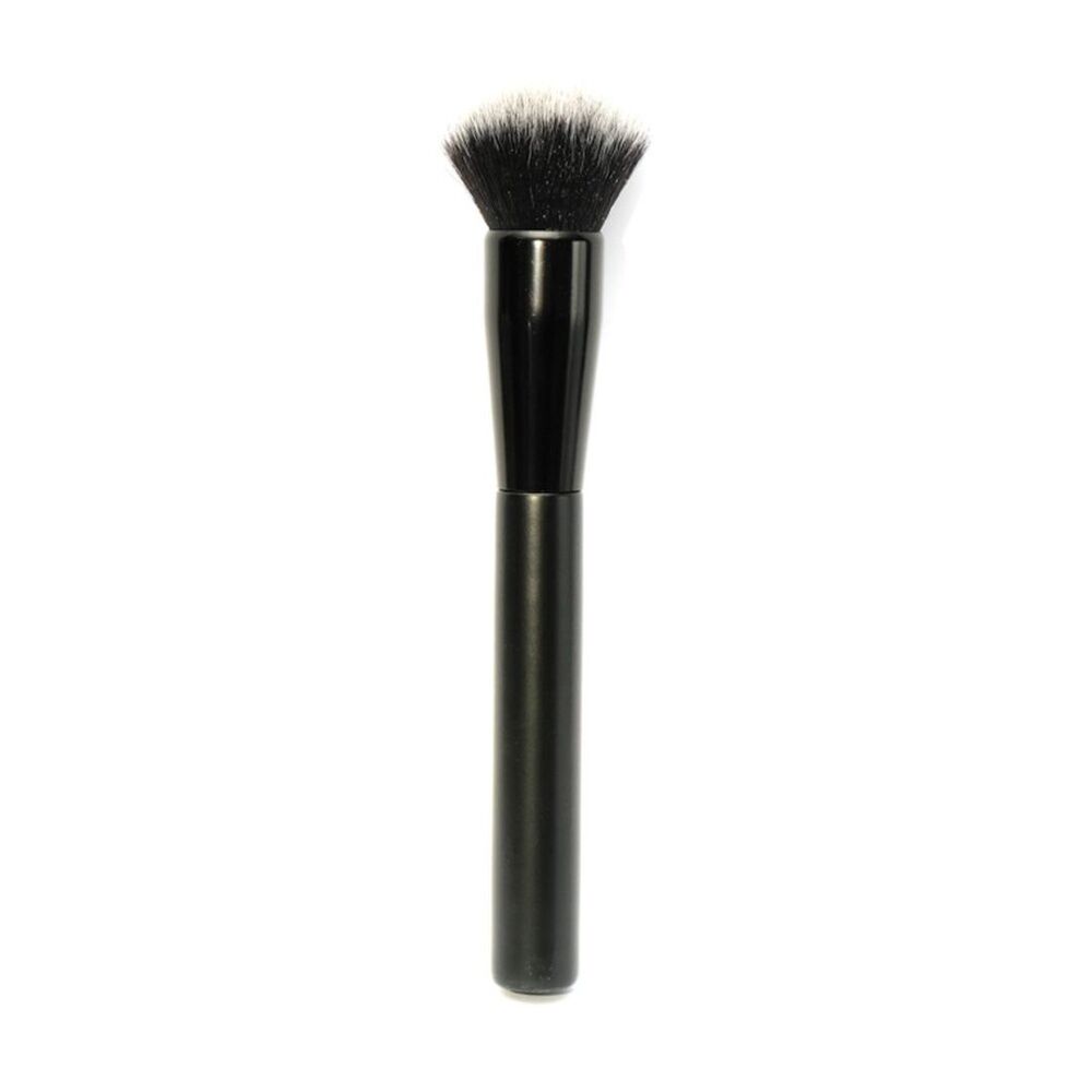 3PK Lola & Co Foundation Rounded Fluffy Head Makeup Accessory Brush Black