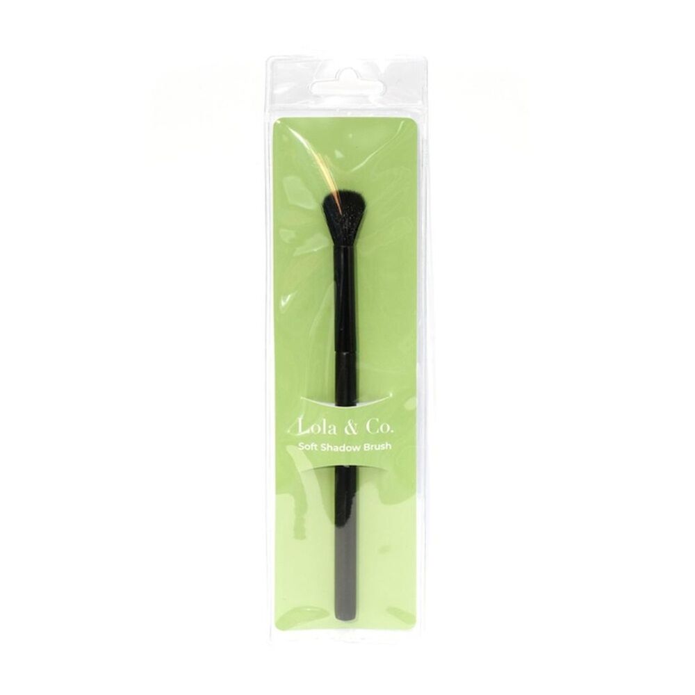 6PK Lola & Co Soft Shadow Eyeshadow Blending Makeup Accessory Brush Black