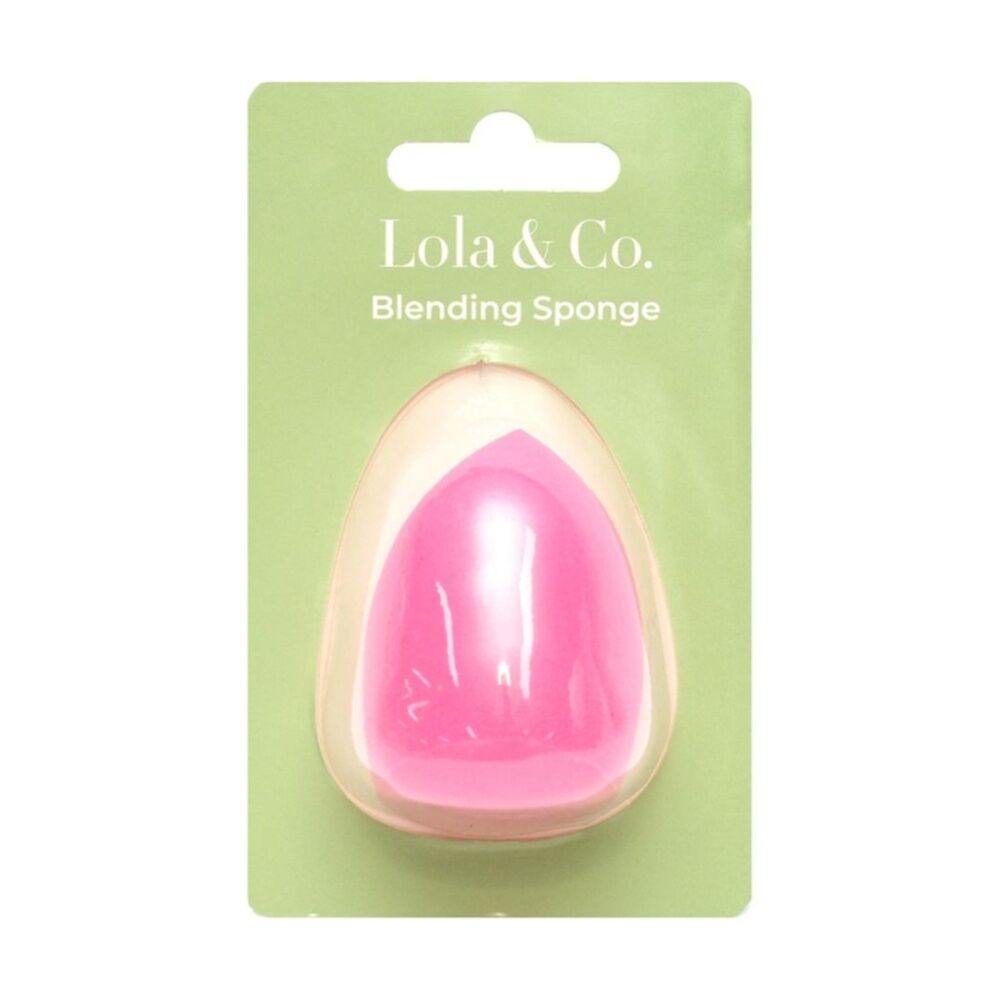 6PK Lola & Co Foundation Concealer Makeup Blending Sponge Pink