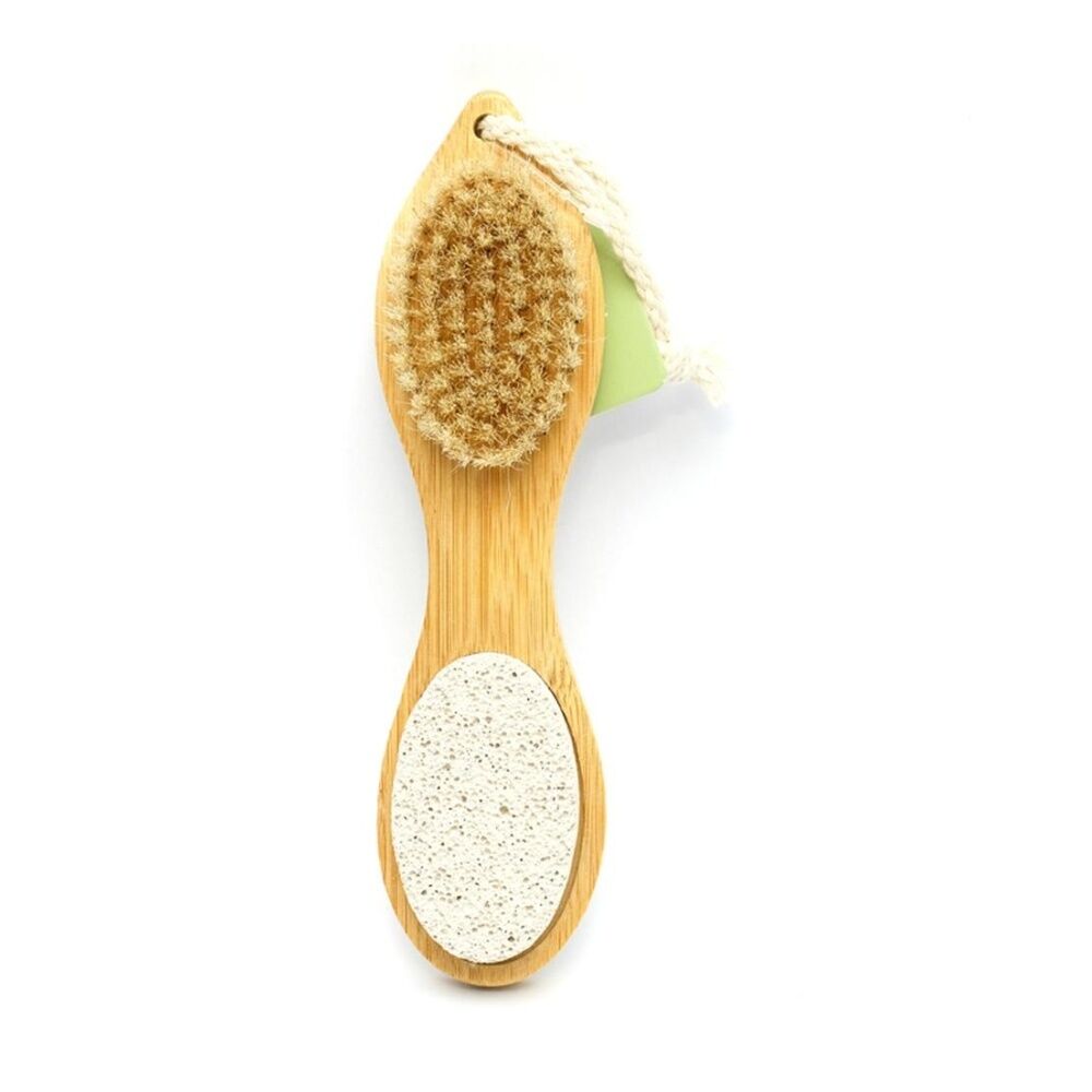 6PK Lola & Co Dual-Surface Foot Scrub Brush W/ Exfoliating Polishing File