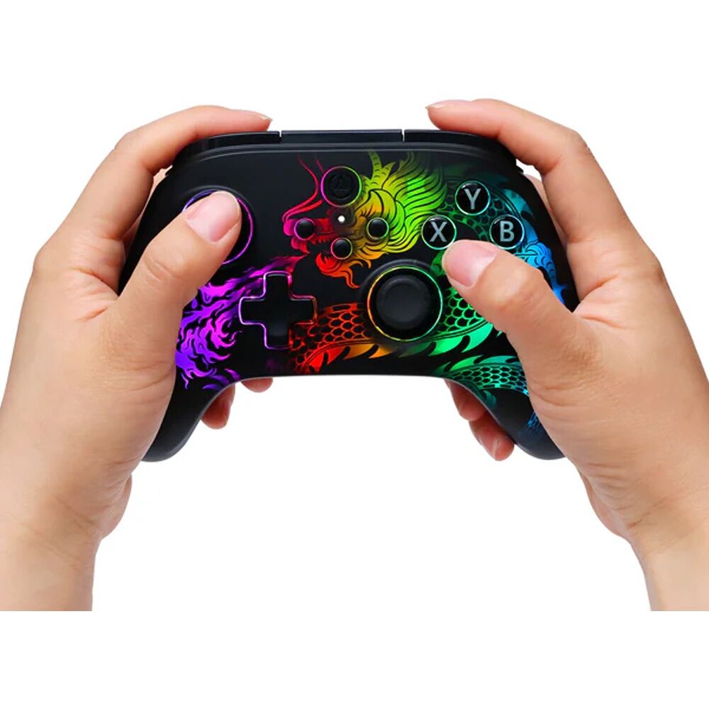 PowerA PC Battle Dragon Lumectra Advanced Wireless Controller USB 2.4GHz