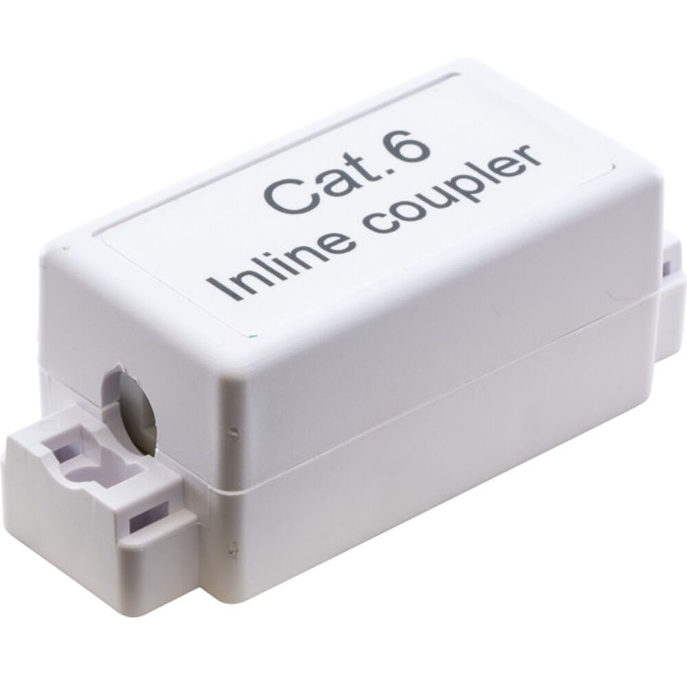 4PK Doss Cat6 Inline Coupler Punch Down Joiner Connector Surface Mount