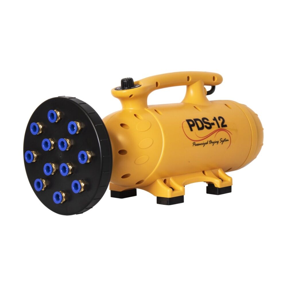 XPower PDS-12 Viking Pressurised Wall Cavity Drying System Yellow