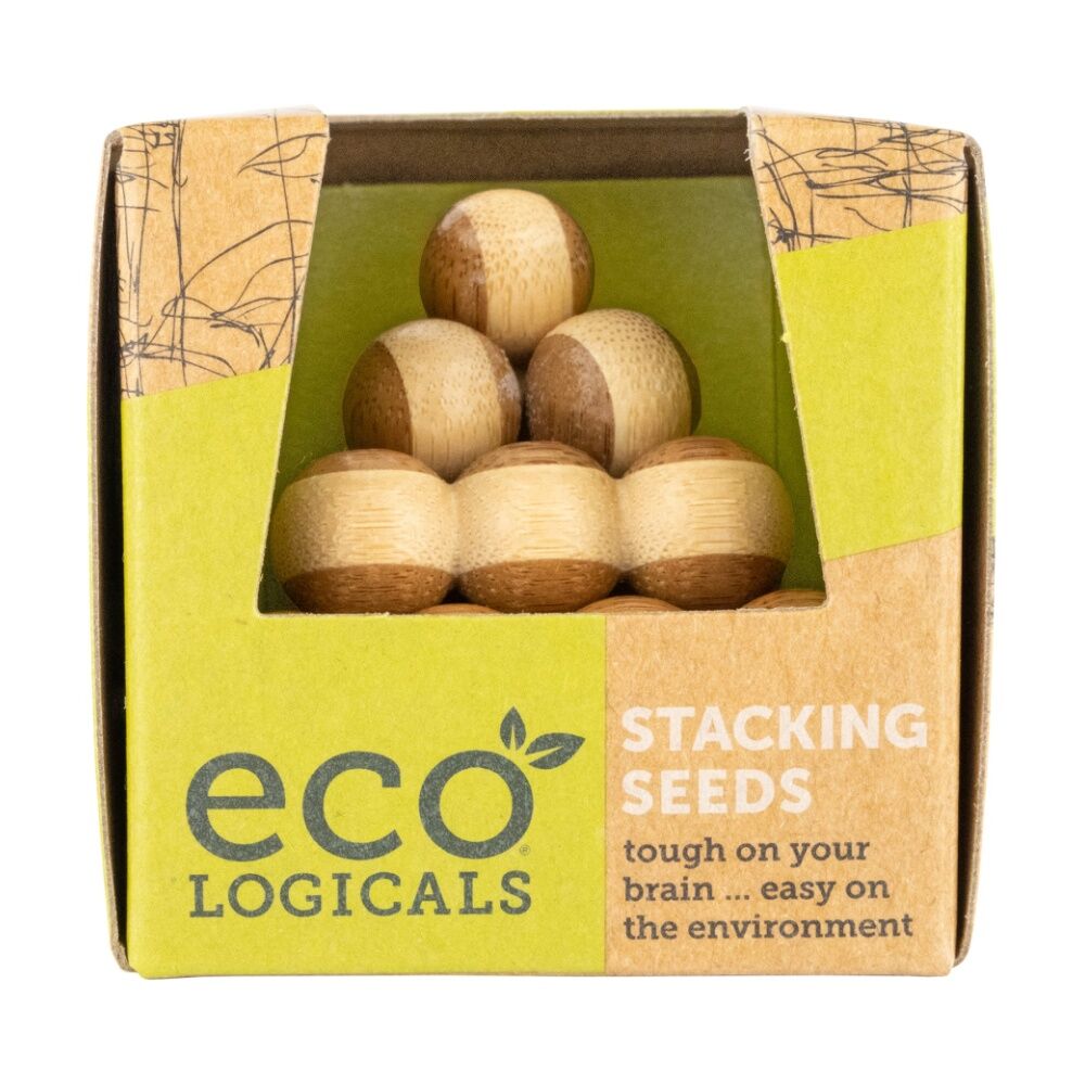 Project Genius Eco Logicals Bamboo Puzzle Challenge 14y+ Assorted