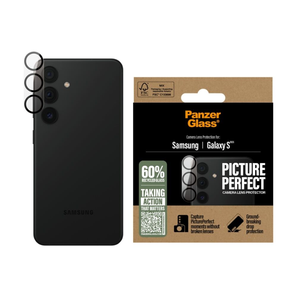 2PK Panzer PanzerGlass PicturePerfct Lens Protector- Samsung GS25 - Clear