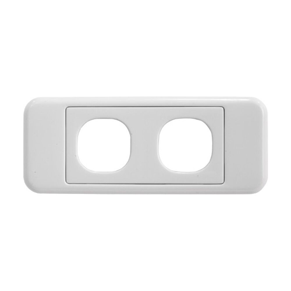 16PK Pro2 2 Gang Architrave Plate Suits Clipsal Mounting Electrical