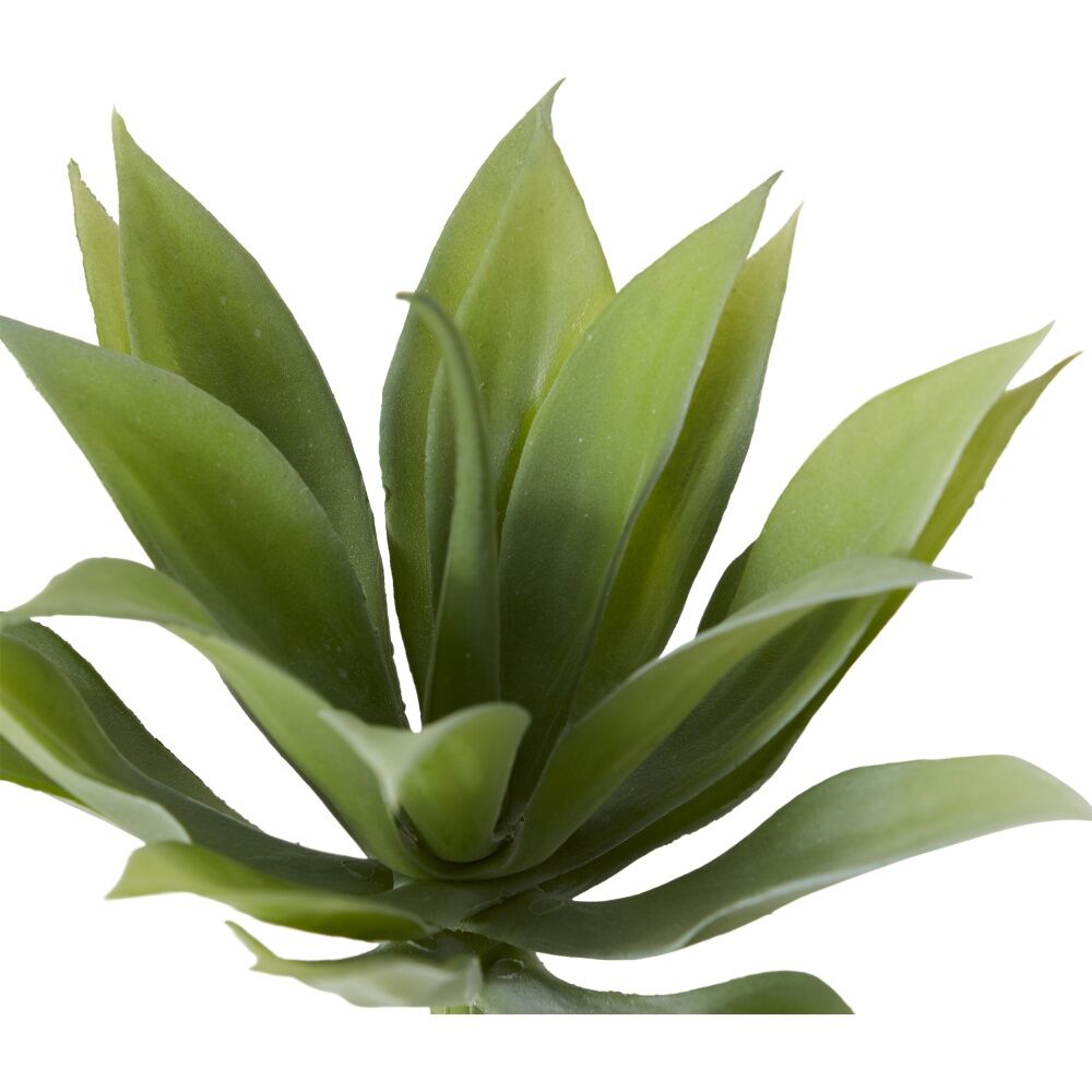 6PK E Style Agave Mini Indoor Artificial Plant Stem Wire Grey Green 12x12x12cm