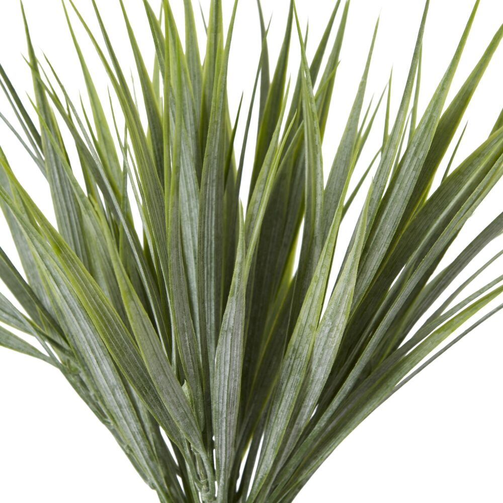 6PK E Style Grass Spring Bush Artificial Plant Indoor Decor Green 25x25x33cm