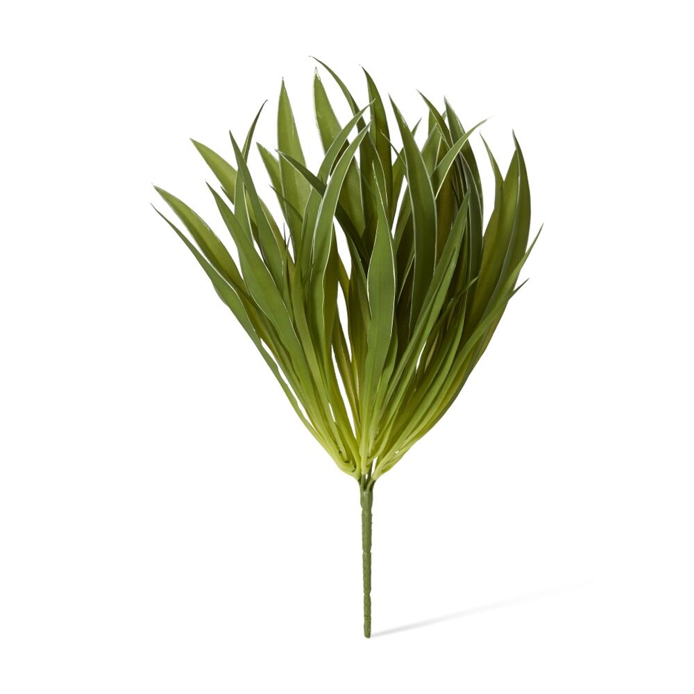 3PK E Style Grass Buffalo Plant Artificial Indoor Interior Green 30x30x35cm