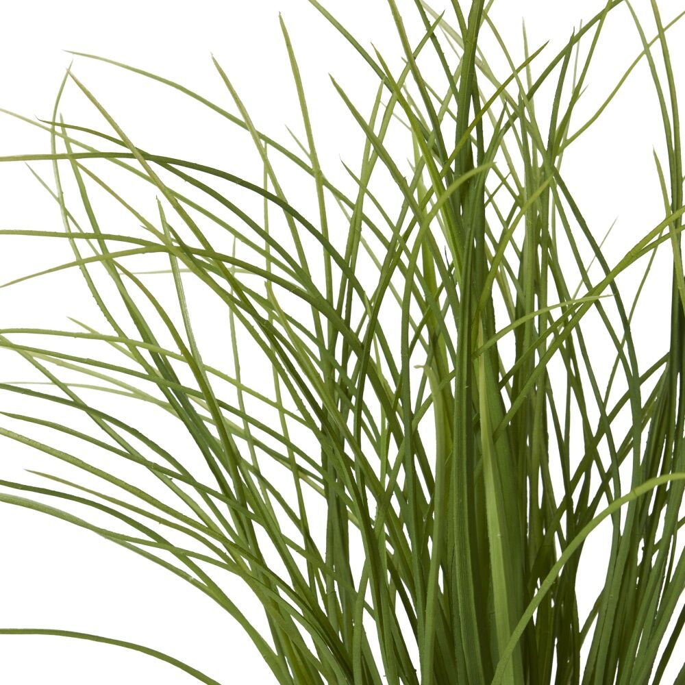 2PK E Style Grass Tussock Plant Green Lifelike Artificial Indoor 55x55x65cm