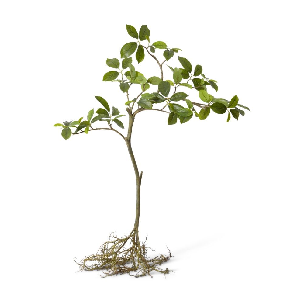 E Style Blue Berry Tree With Roots Plastic Wire Cement Green 68x44x90cm