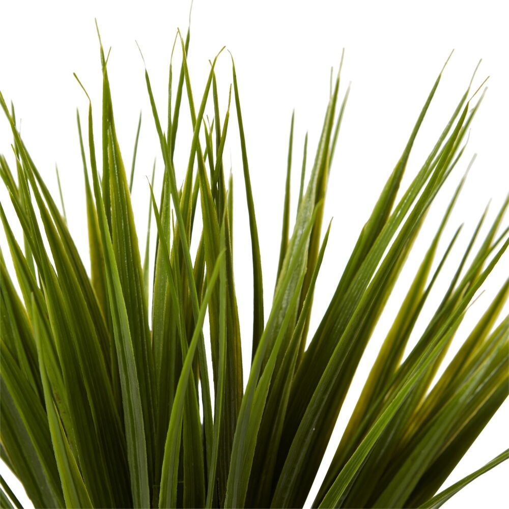 2PK E Style Grass Liriope Bush Outdoor Artificial Plant Green 26x26x30cm