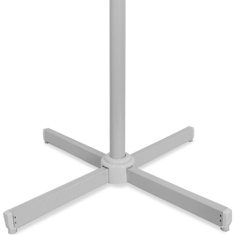 Sheffield 40cm Pedestal Fan Adjustable Height 3-Speed Oscillating White