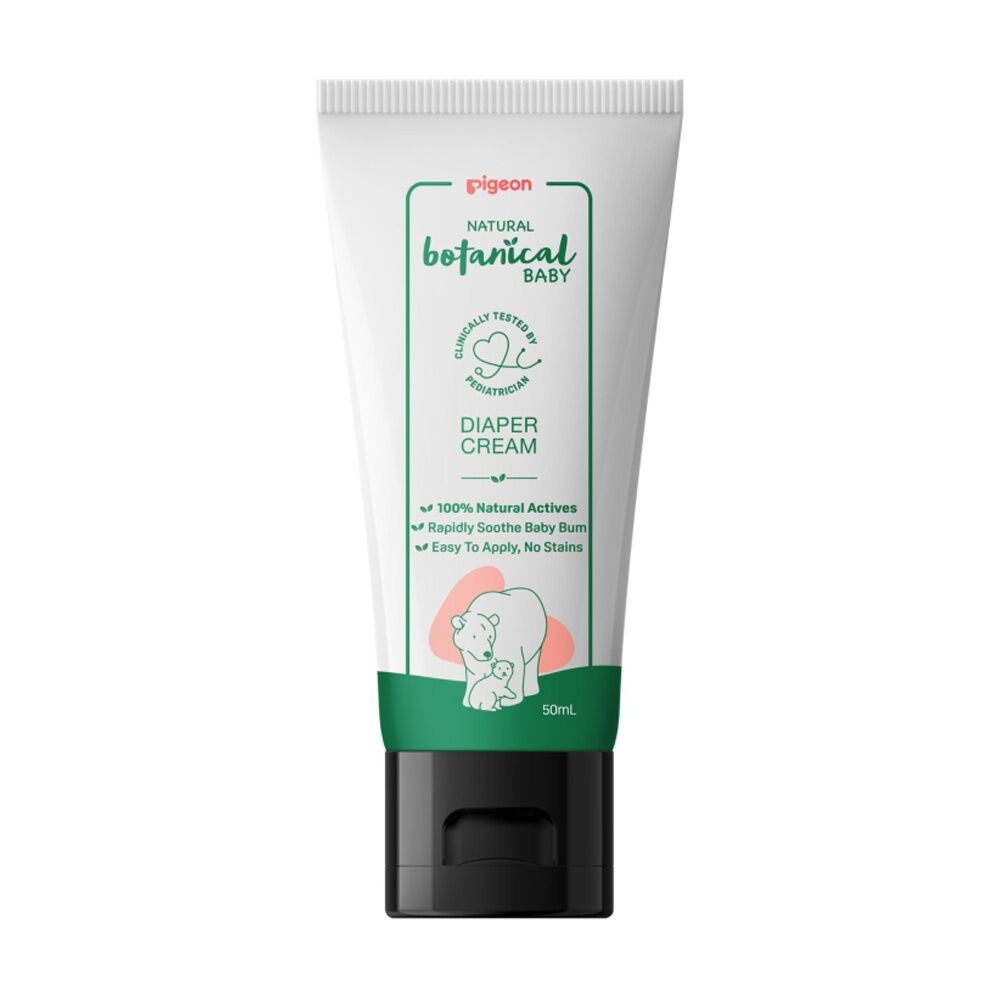 4PK Pigeon Natural Botanical Baby Diaper Nappy Rash Gentle Care Cream 50ml