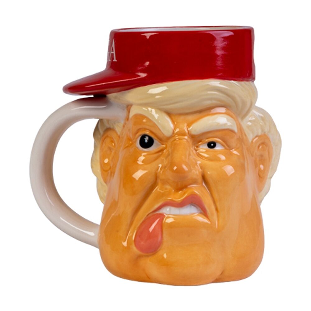 4PK MDI 3D Mug Donald Unique Design Novelty Ceramic Coffee Tea Multicolour