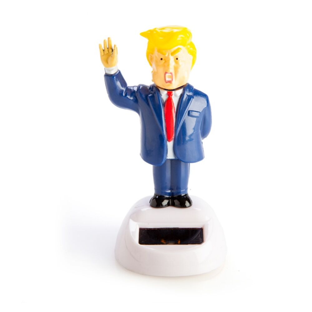 4PK MDI Solar Dancing Donald Powered Funny Desk Accessory Figurine Multicolour