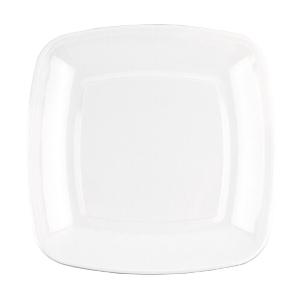 24x 2pc Partyware Square Serving Platter Set Serveware 305mm White