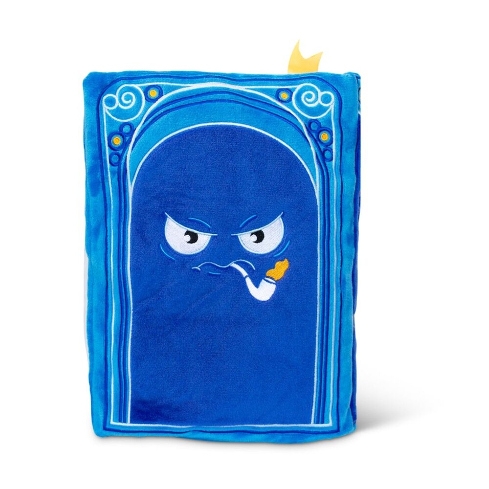 Punchkins XL Booksies Moby Dick Plush Book Blanket Cushion Blue