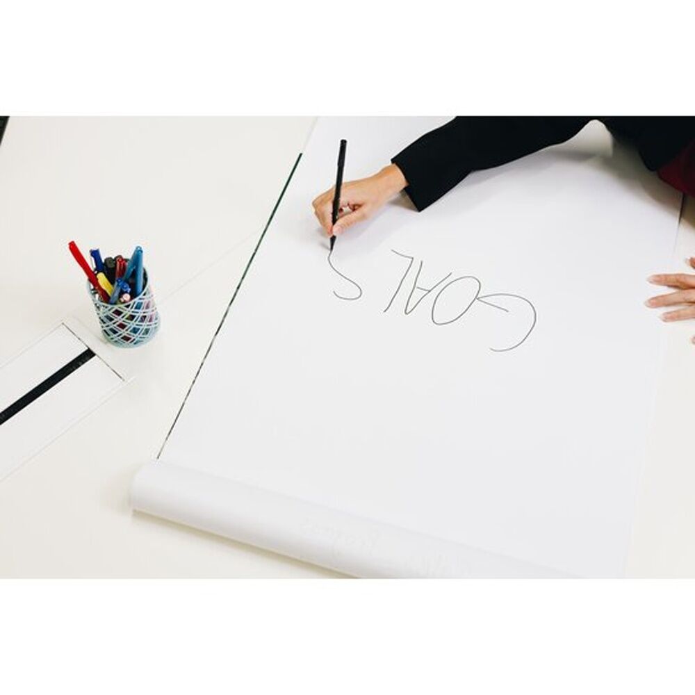 2x Quartet Flipchart Pad 20 Sheets Recycled Paper 600x850mm White