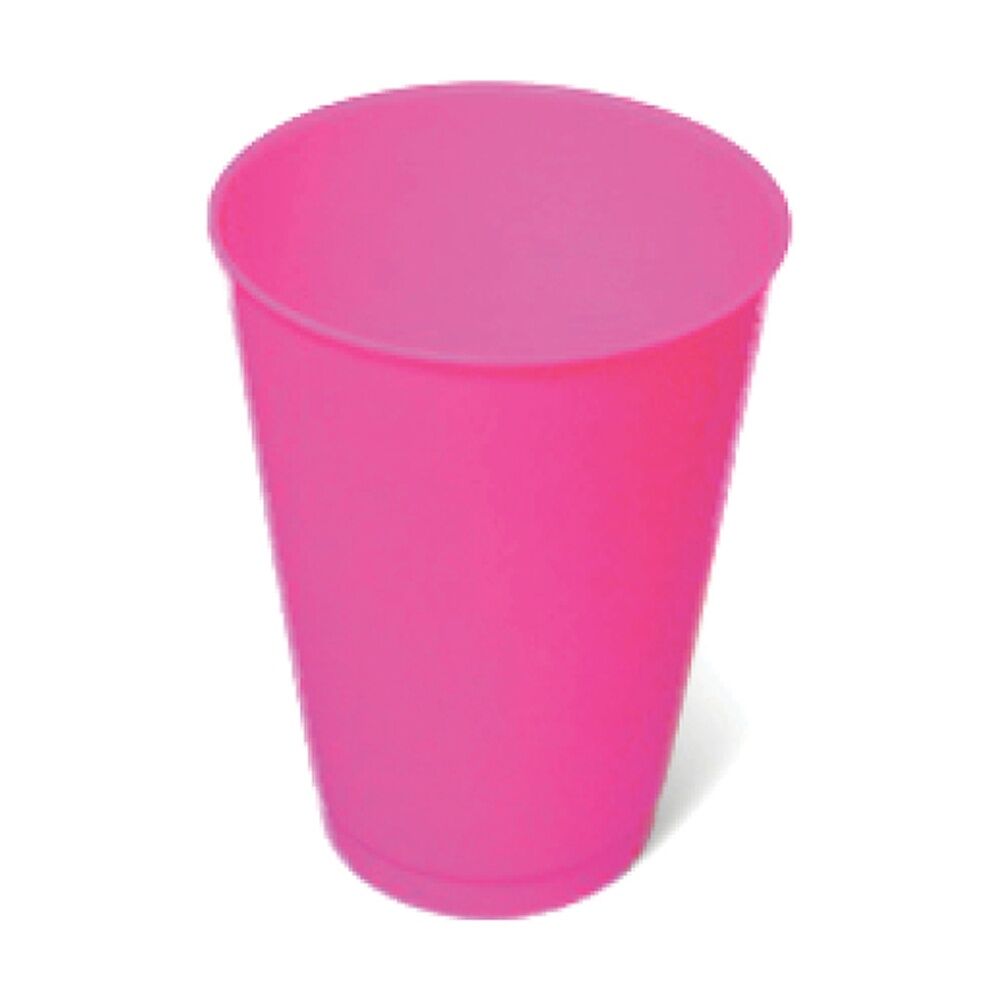 12x 10pc Partyware Reusable Drinking Tumbler Cup Set Tableware 380ml Pink