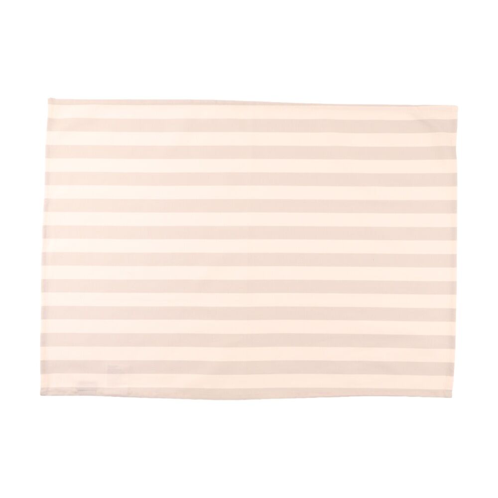 4x 2pc Bas Phillips Printed Linen Looks Tea Towel Set Cotton Natural Stripes
