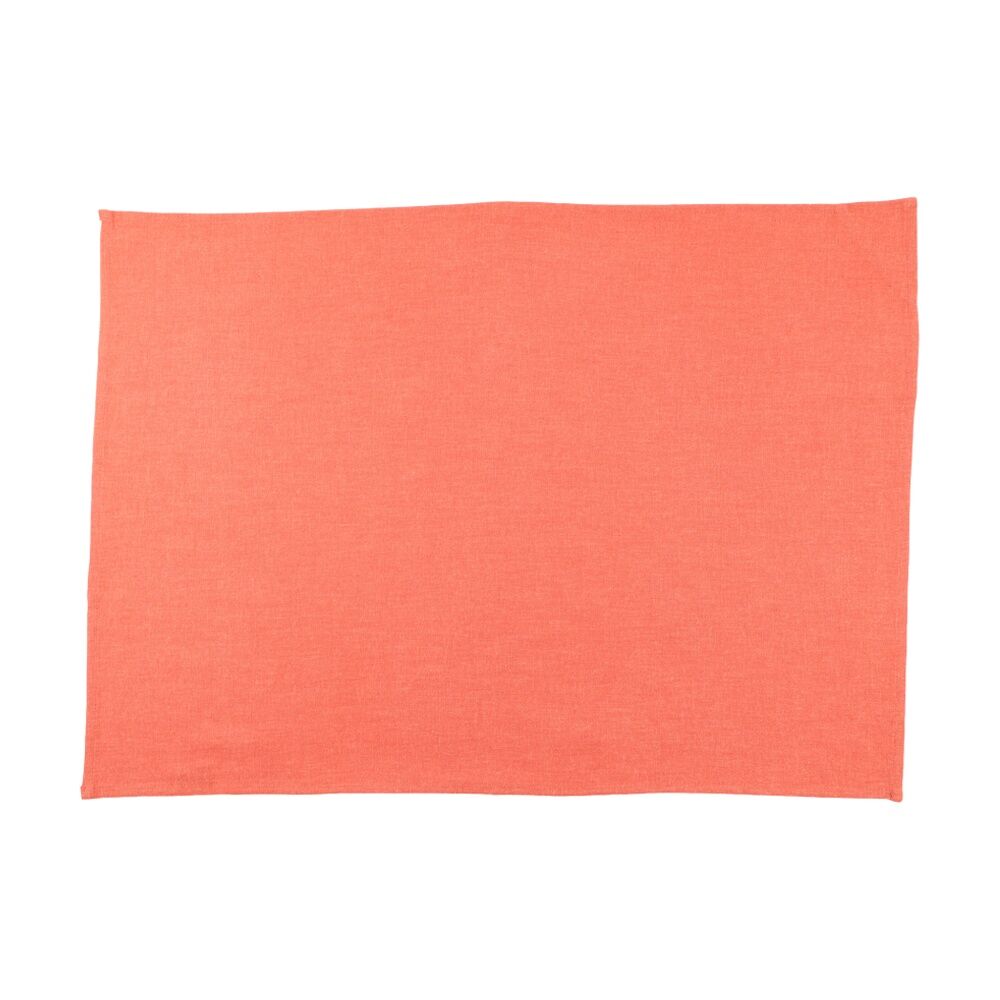 2x 2pc Bas Phillips Linen Tencel Tea Towel Set Kitchenware Rust 50x70cm