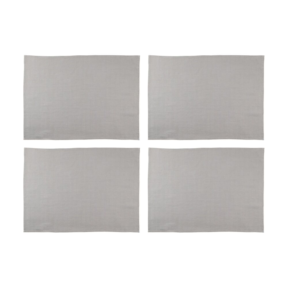 4x 2pc Bas Phillips Linen Tencel Tea Towel Set Kitchenware Misty Blue 50x70cm