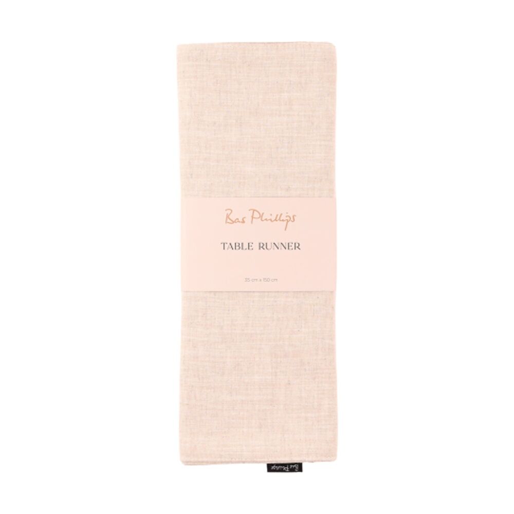 Bas Phillips Linen-Tencel Table Runner Kitchen Textile Linen Small 35x150cm