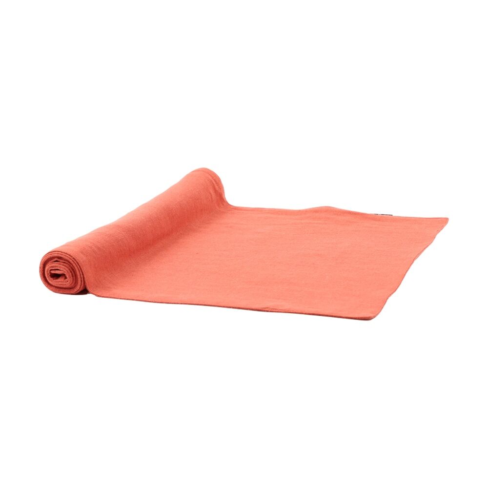 Bas Phillips Linen Tencel Table Runner Kitchen Textile Rust Small 35x150cm