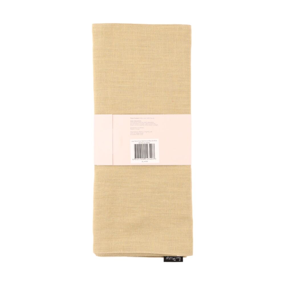 Bas Phillips Linen Tencel Table Runner Kitchen Textile Moss MED 35x180cm