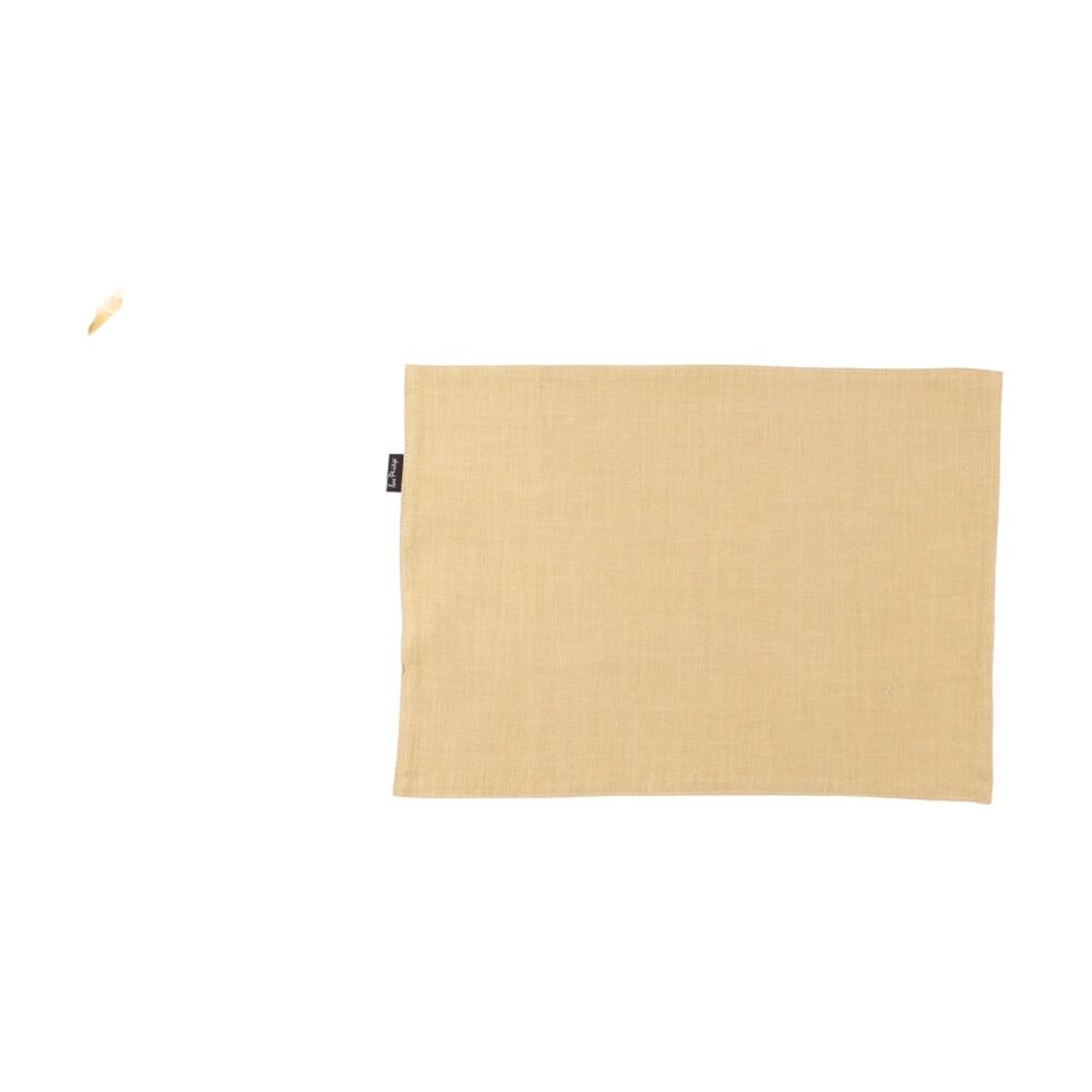 2x 4pc Bas Phillips Linen Tencel Placemat Set Tableware Moss 33x45cm