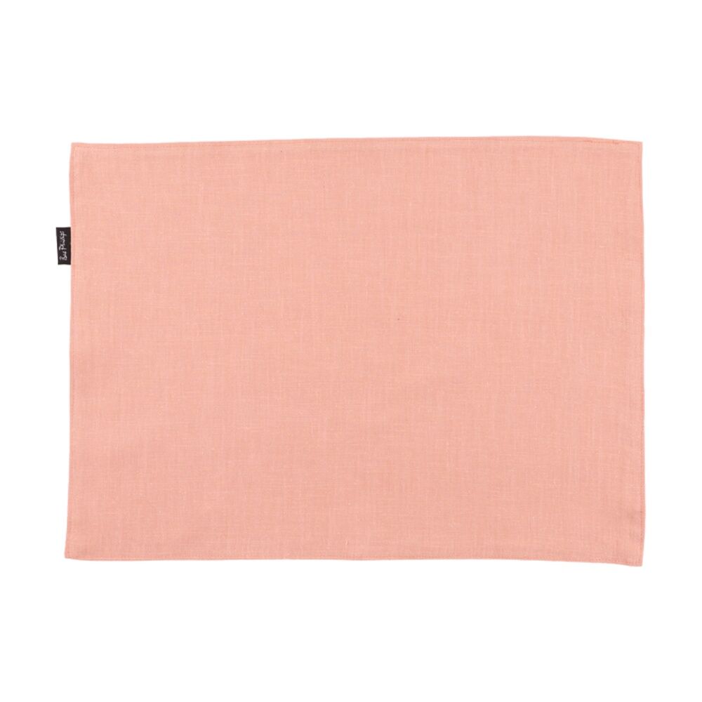 4pc Bas Phillips Linen Tencel Placemat Set Tableware Dusty Pink 33x45cm