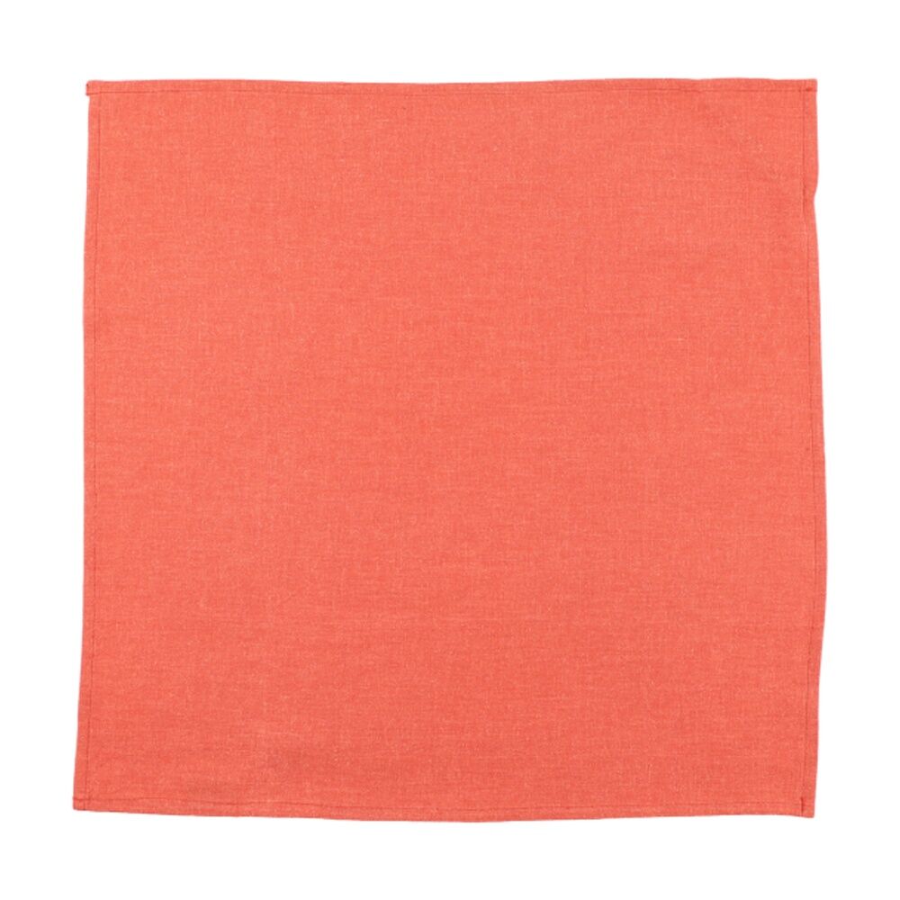2x 4pc Bas Phillips Linen Tencel Napkins Set Kitchen Textile Rust 45cm