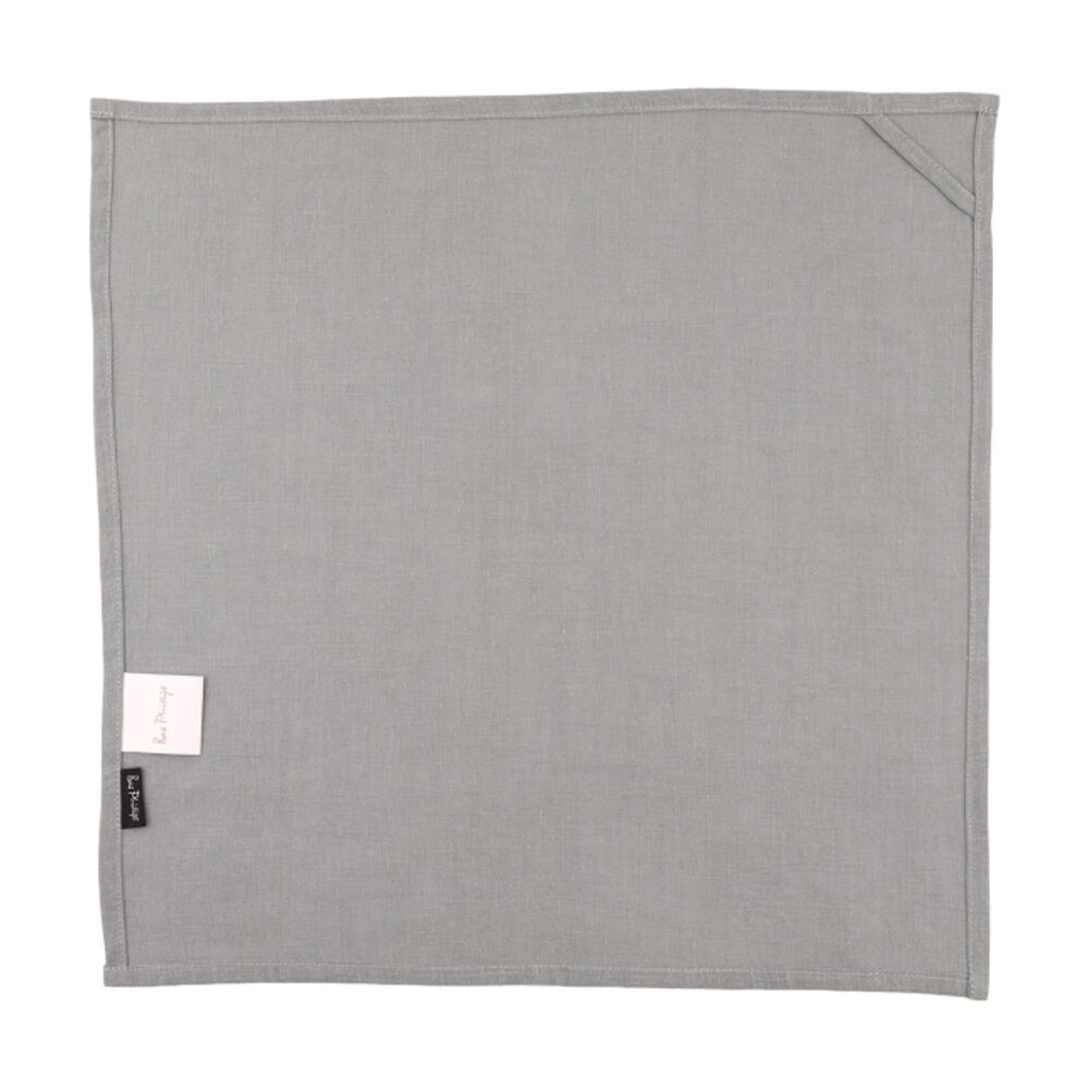 4pc Bas Phillips Linen Tencel Napkins Set Kitchen Textile Misty Blue 45cm