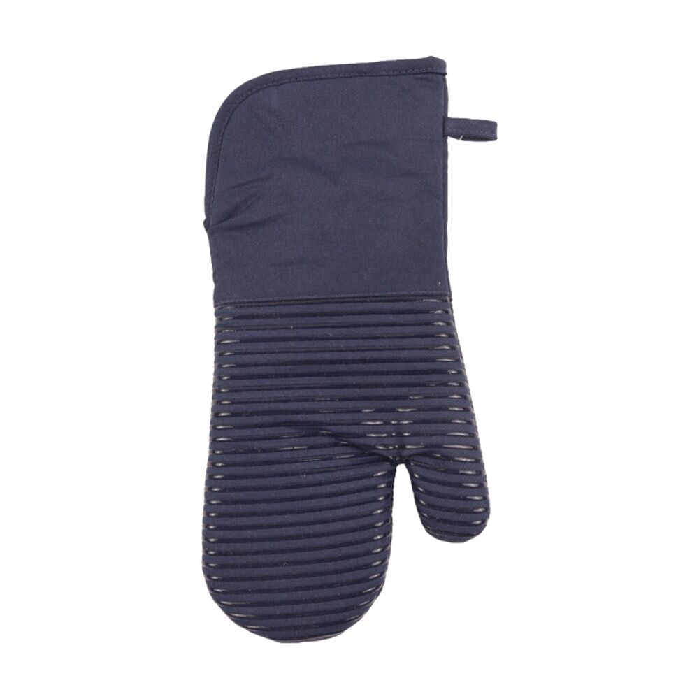 4PK Bas Phillips Essentials Cotton Oven Mitt Kitchen Linen Blue 18x36cm